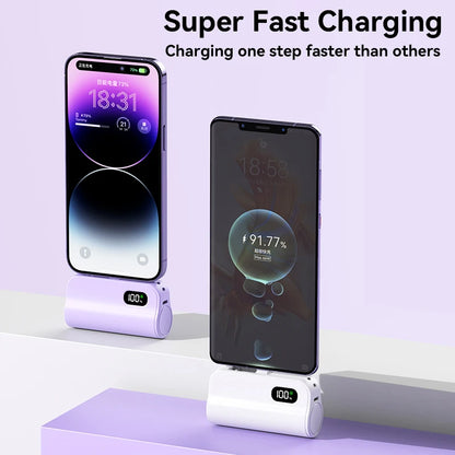 Xiaomi Mini Power Bank 5000mAh Capsule 20W Fast Charging