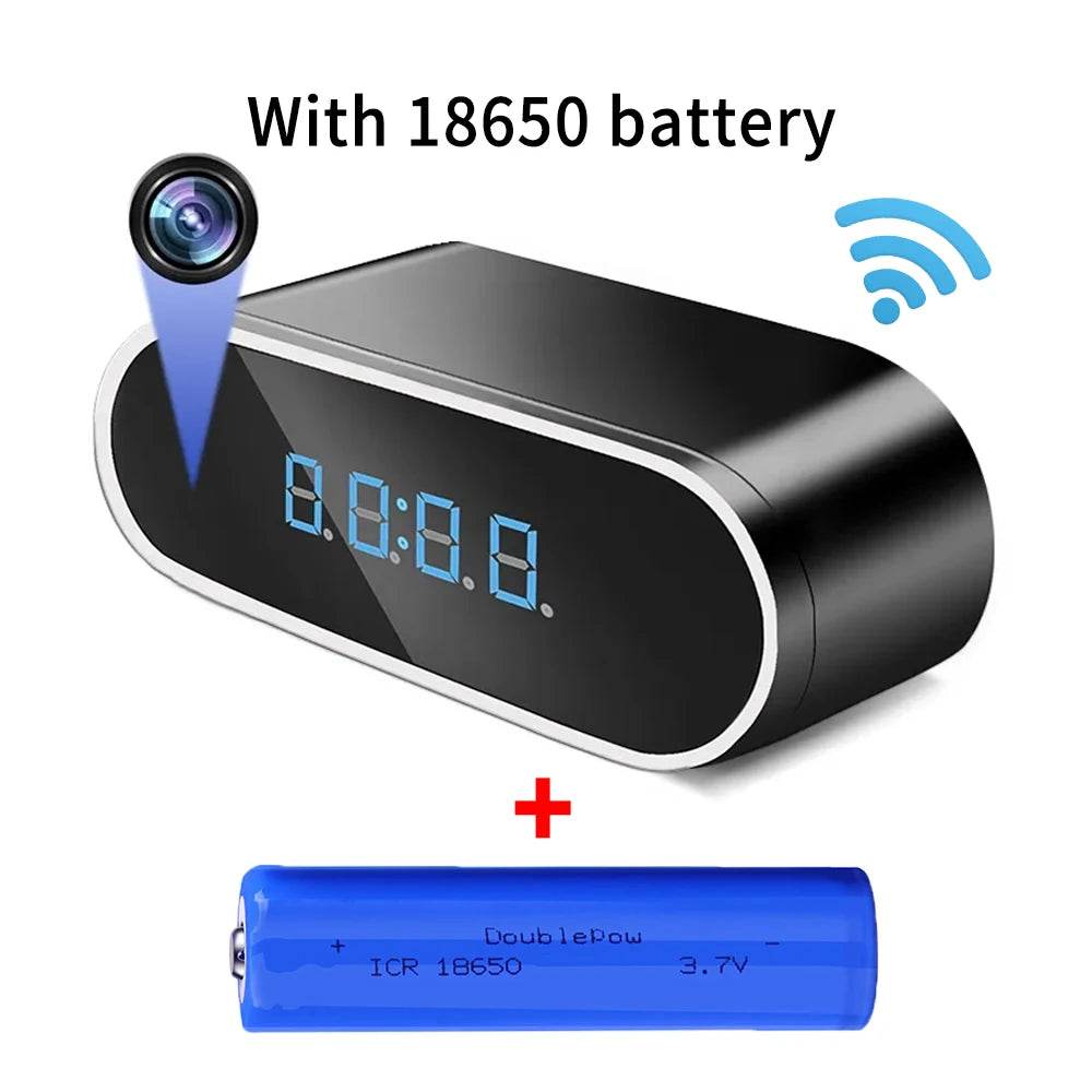 Ceas Mini Camera Wireless 1080P cu Supraveghere Nocturnă IR - Venduqo