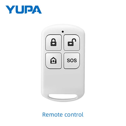 YUPA Sistem de Alarmă Smart Wireless pentru Acasă - GSM, Detector PIR, Control APP