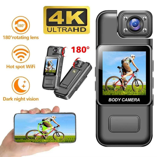 Cameră mini portabilă 4K WiFi pentru înregistrare video - Venduqo