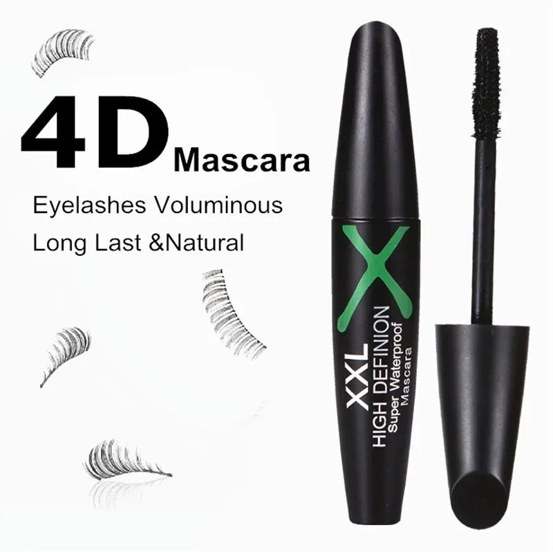 Mascara Waterproof 4D cu Fibre de Mătase - Lashes Extender