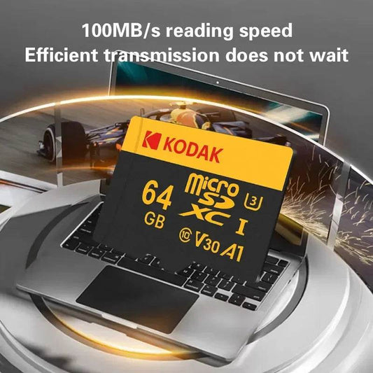 2Pcs Kodak Original Micro TF SD Card 64GB U3 V30 - Venduqo