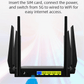 Router Wifi Industrial 1200Mbps 5G cu 8 Antene Detasabile - Venduqo