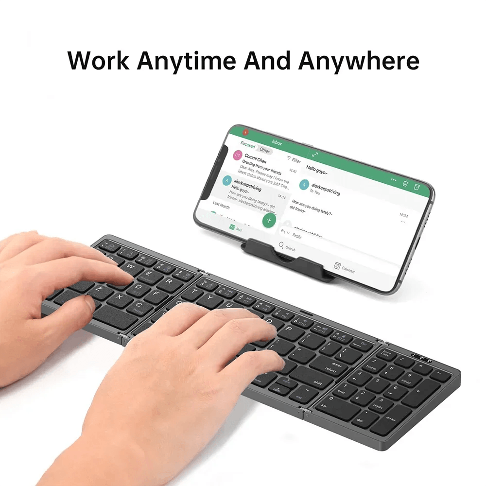 Tastatură pliabilă Bluetooth cu pad numeric - Venduqo
