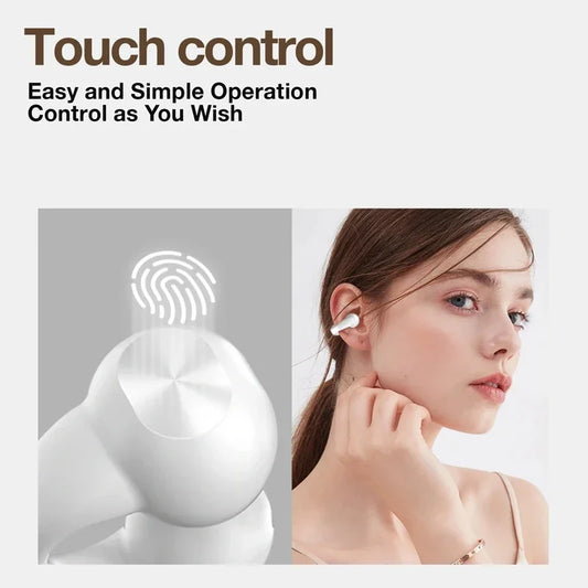 Căști Wireless Bluetooth 5.3 cu Conducție Aeriană pentru Sport