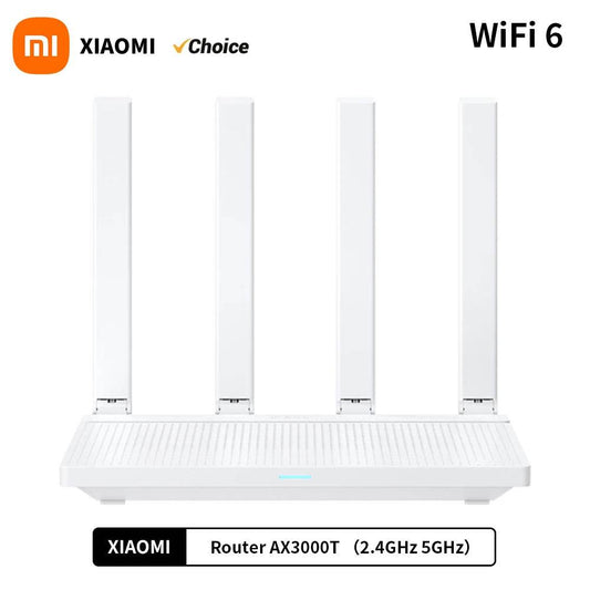Router Xiaomi AX3000T - WiFi 6, 2.4GHz & 5GHz, 3000Mbps - Venduqo