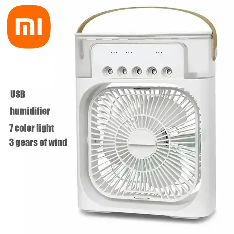 Xiaomi Mini Ventilator 3 în 1 cu Răcire și Lumini LED