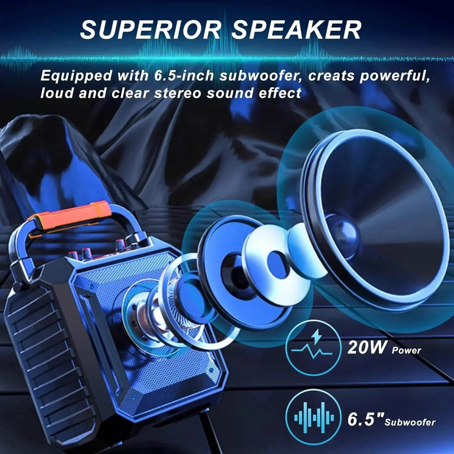 Mașină de Karaoke Bluetooth pentru Adulți și Copii - Venduqo