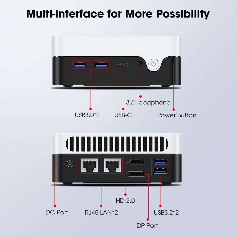 CHUWI LarkBox X Mini PC Intel N100 - Desktop Gaming - Venduqo
