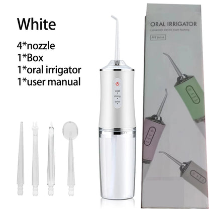 Irigator Oral Portabil USB Reîncărcabil 220ml - 3 Moduri