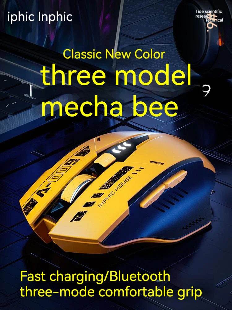Mouse Gaming Silent Bluetooth Inphic A9 2.4G - Venduqo