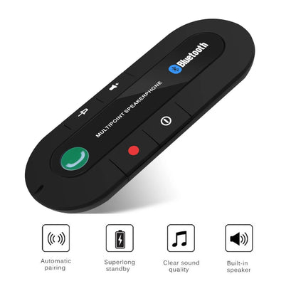 Kit Bluetooth Auto Handsfree 4.1 cu Difuzor și Încărcător