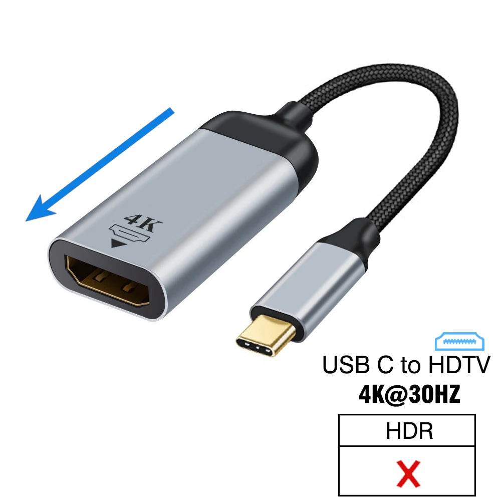 Adapter USB Type C la HDMI 8K pentru Laptop și TV - Venduqo