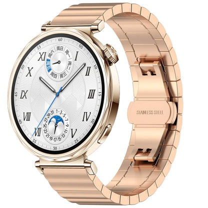 Brățară Metalică din Oțel Inoxidabil de 18mm pentru Huawei Watch GT5 Pro/GT4 - Venduqo