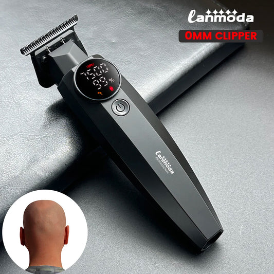 Lanmoda Professional Hair Clipper 0 mm - Trimmer Electric pentru Bărbați