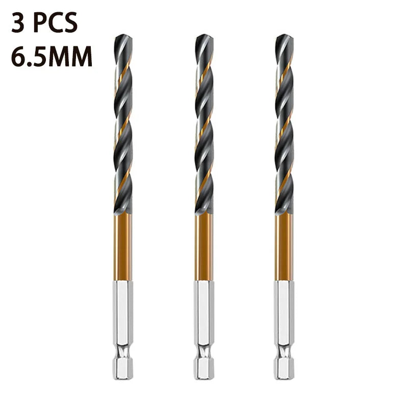 Set de Burghie Hex Shank Twist 3/7/13PCS pentru Lemn și Metal