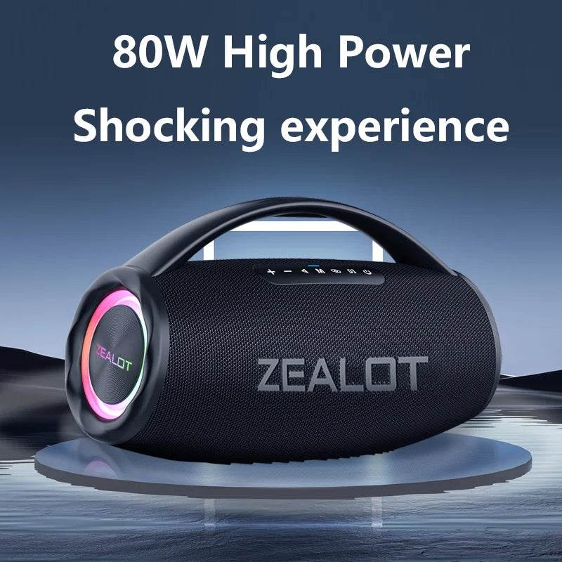 ZEALOT S97 80W Boxă Portabilă Wireless cu Subwoofer - Venduqo