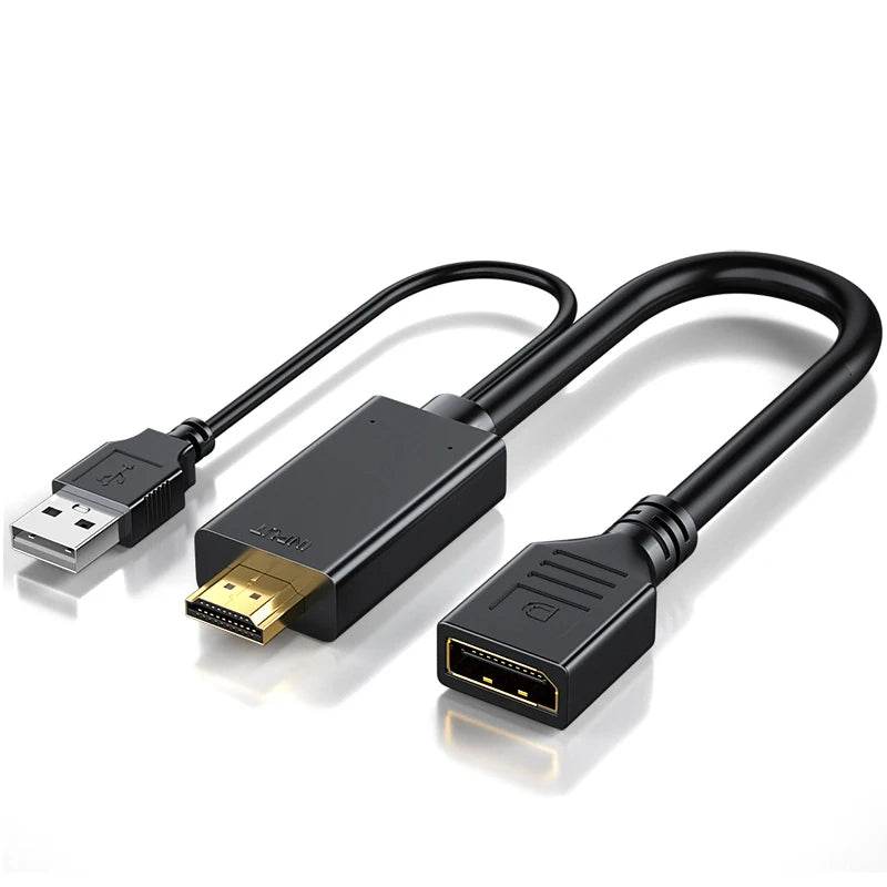Cablul Converter HDMI-Compatible la DisplayPort 4K HD2.0 - Venduqo