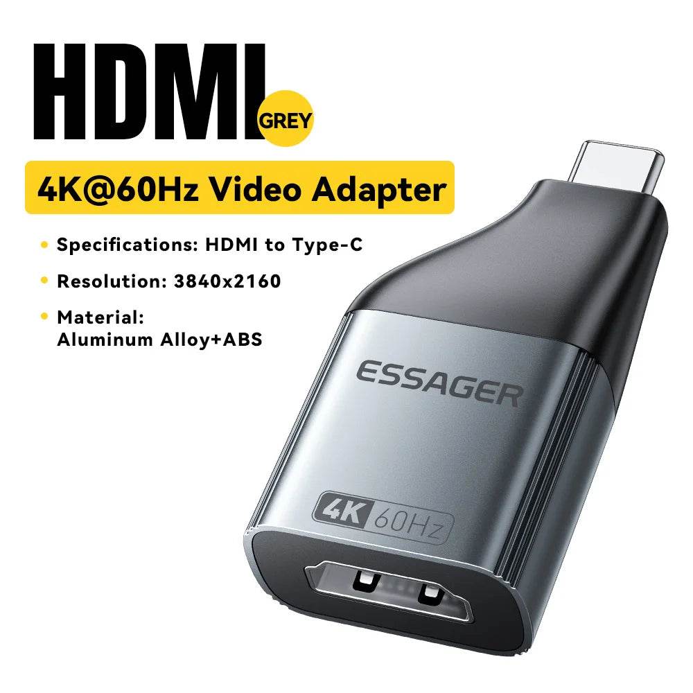 Adapter USB-C la HDMI DP VGA Mini DisplayPort 8K 60Hz - Venduqo