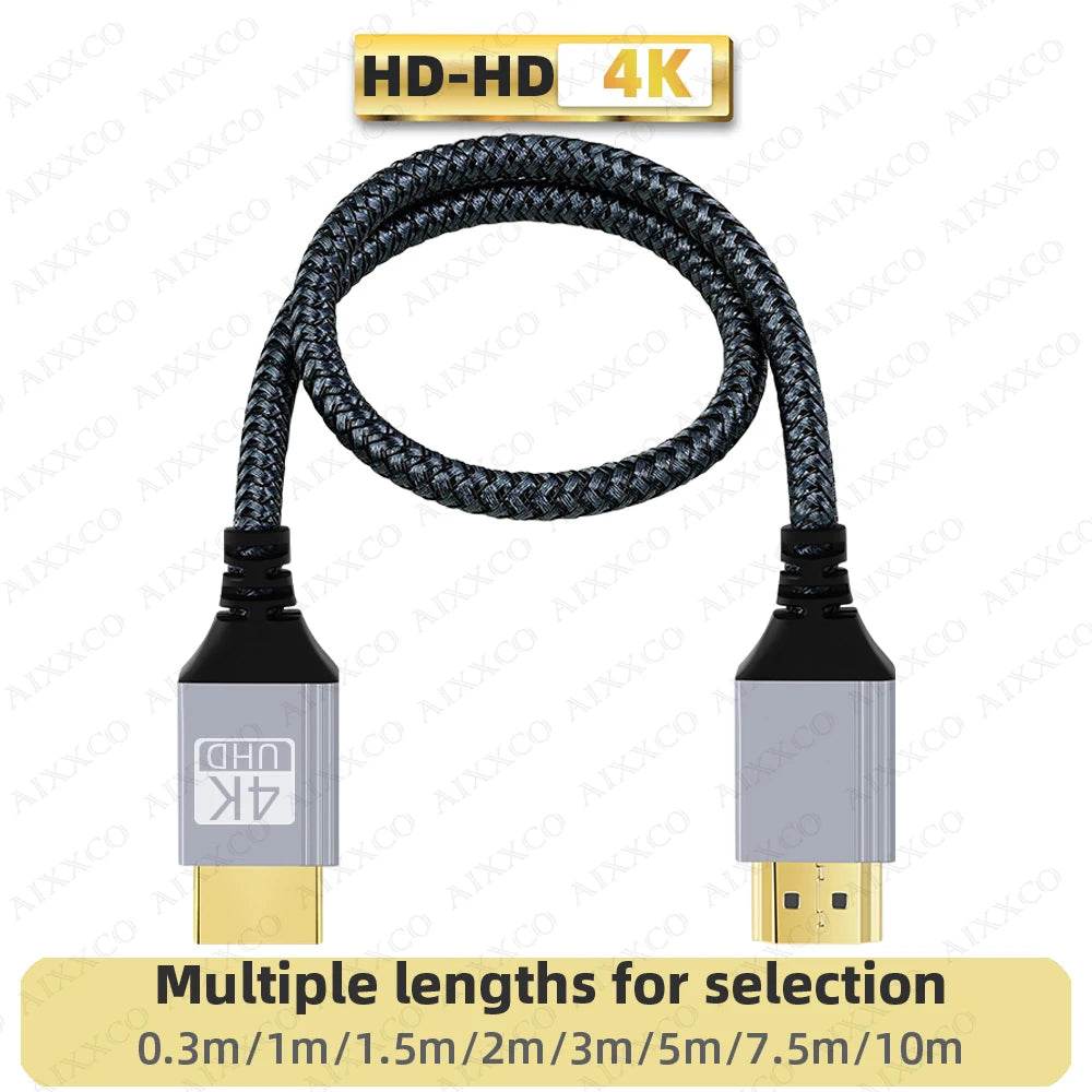 Cablu HDMI 2.0 4K 60Hz pentru Xiaomi Xbox PS5 PS4 - Venduqo