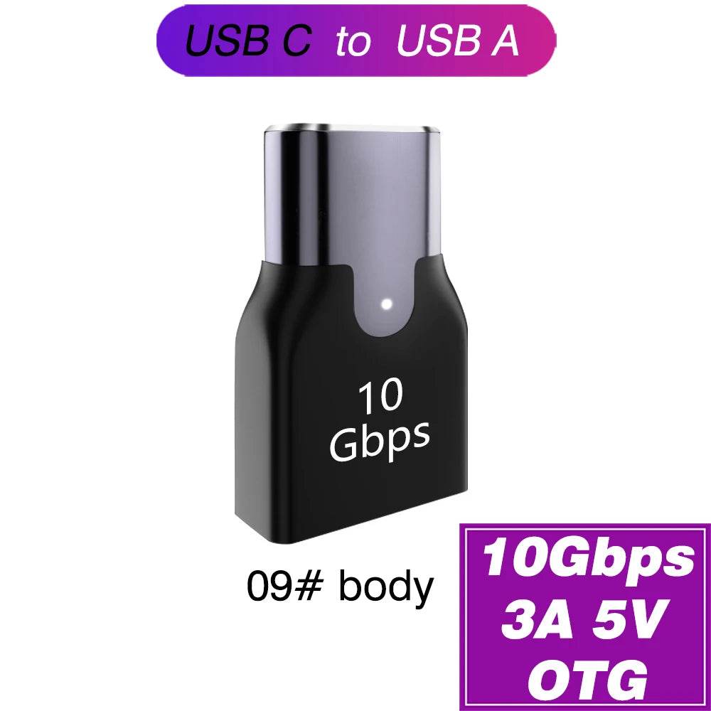 Adaptor Magnetic Type-C OTG Thunderbolt 4 - USB-A, HDMI, VGA, RJ45 - Venduqo