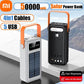 Bancă de Alimentare Solară 50000mAh cu Cablu Integrat - Venduqo