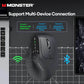 Mouse Gaming Wireless Monster M2 PRO Ergonomic Vertical - Venduqo