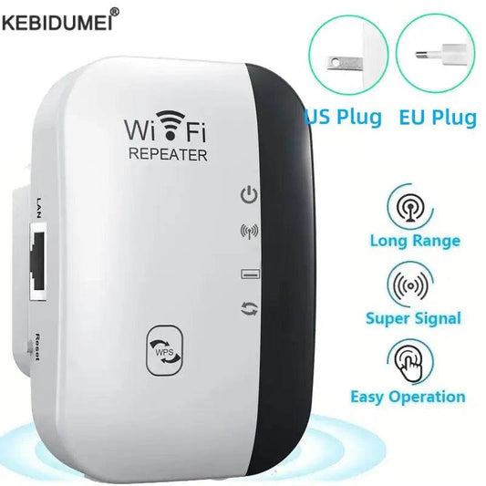 Repetitor WiFi Wireless 300Mbps 2.4G - Extensor Semnal - Venduqo