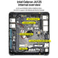 Mini PC Fanless XCY cu Intel Celeron J4125 - Venduqo