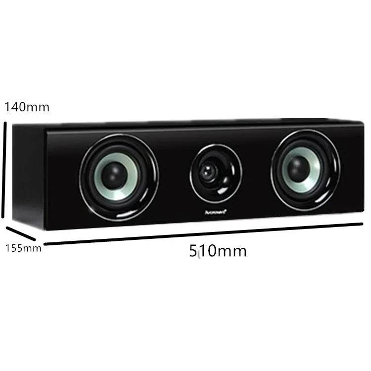 Boxă Stereo 3D din Lemn de 4 Inchi pentru Home Theater - Venduqo