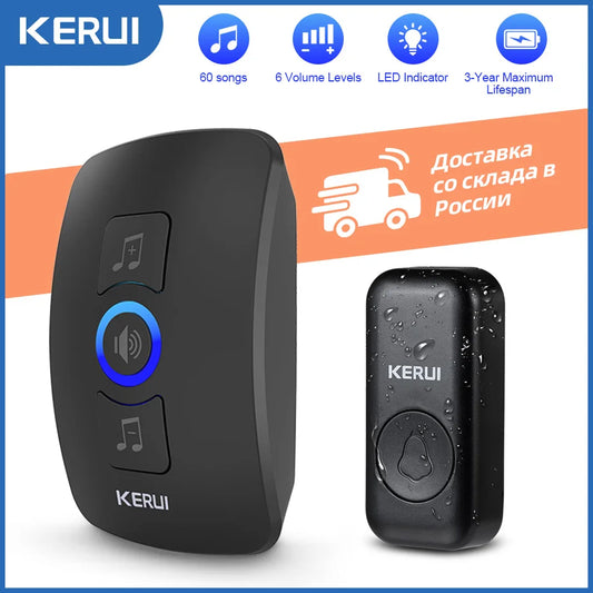 KERUI M525 Ușa Wireless Doorbell Waterproof Smart Home