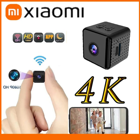 Camera Mini Wireless Xiaomi 1080p cu Viziune de Noapte