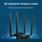 Router WiFi 4G LTE Industrial 300Mbps cu Slot SIM - Venduqo