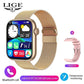 Ceas Inteligent LIGE pentru Femei, Ecran Tactil Complet, Rezistent la Apă, Bluetooth, Tracker Fitness - Venduqo