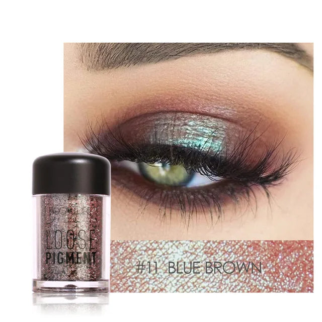 FOCALLURE Glitter Eyeshadow 18 Culori