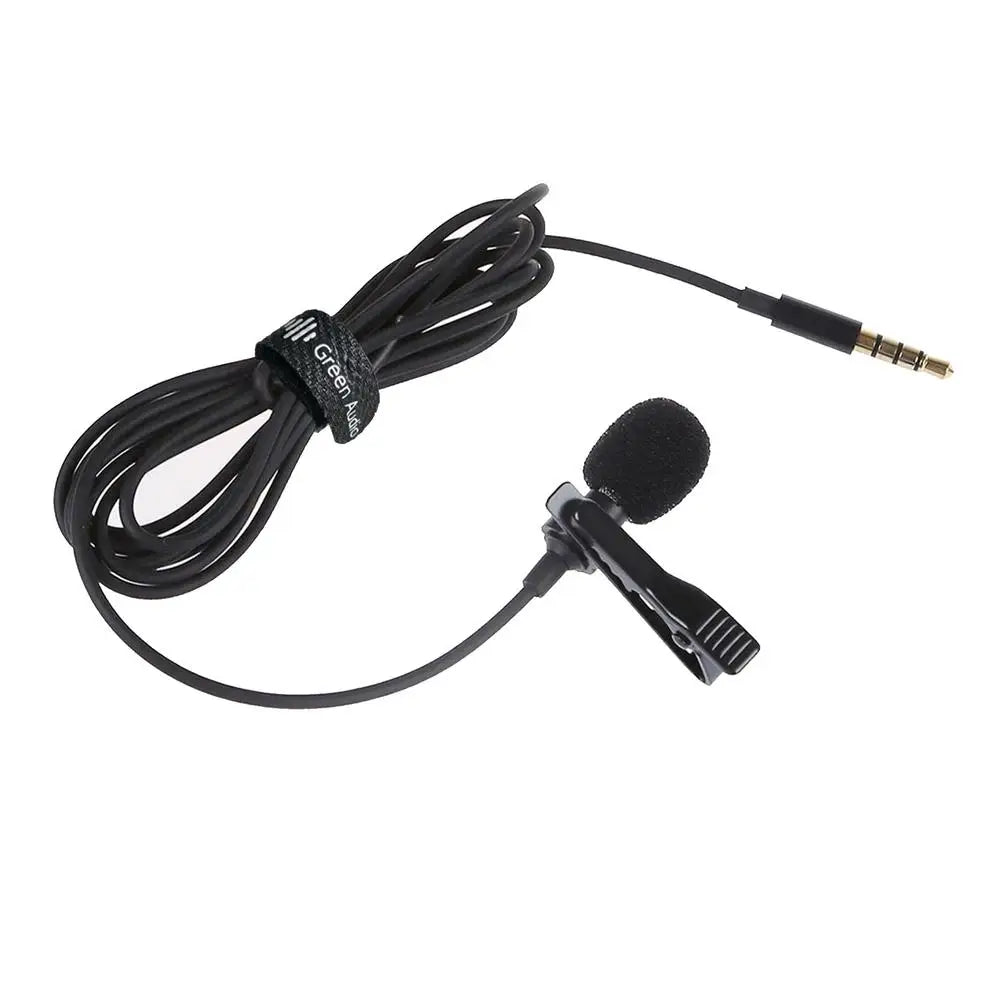 Microfon Lavalier 3.5mm Clip-On pentru Telefon PC Laptop