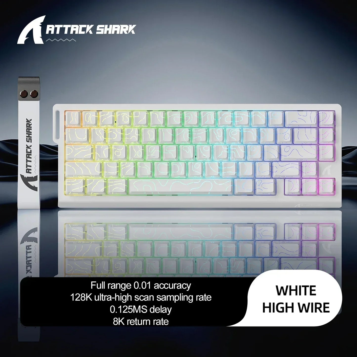Keyboard Mecanic RGB Attack Shark X68HE