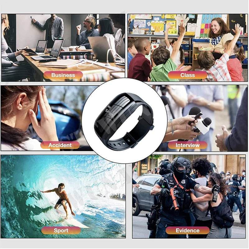 Ceas cu cameră mini 1080P HD DV Bodycam - Venduqo