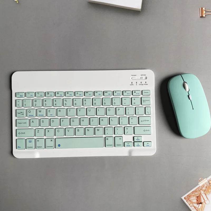 Set Tastatur și Mouse Wireless Reîncărcabil Bluetooth - Venduqo