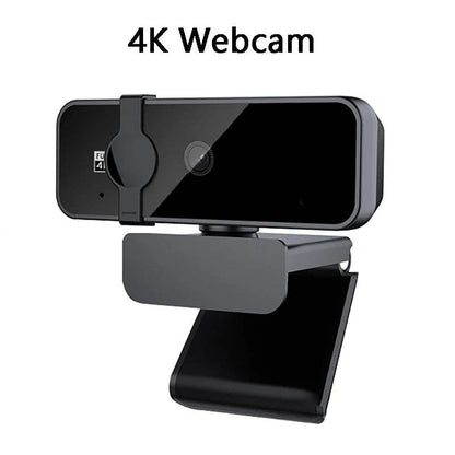 Webcam USB 4K – Cameră Web Full HD 1080P cu Autofocus - Venduqo