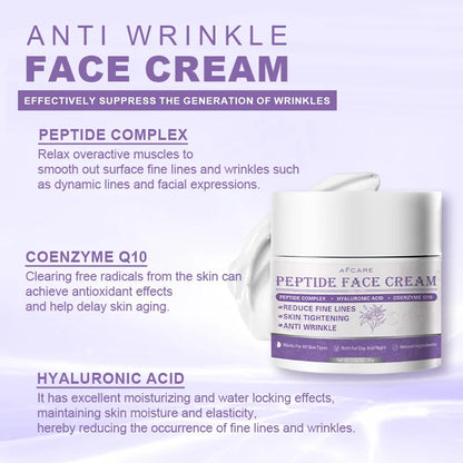 Crema de fata anti-rid cu peptide Afcare