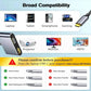 USB C Docking Station cu 4K HDMI și VGA pentru Laptopuri - Venduqo