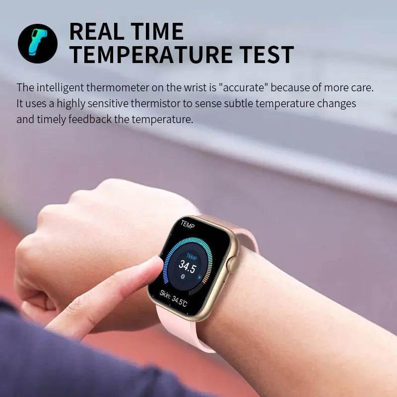 Ceas Inteligent LIGE pentru Femei, Ecran Tactil Complet, Rezistent la Apă, Bluetooth, Tracker Fitness - Venduqo