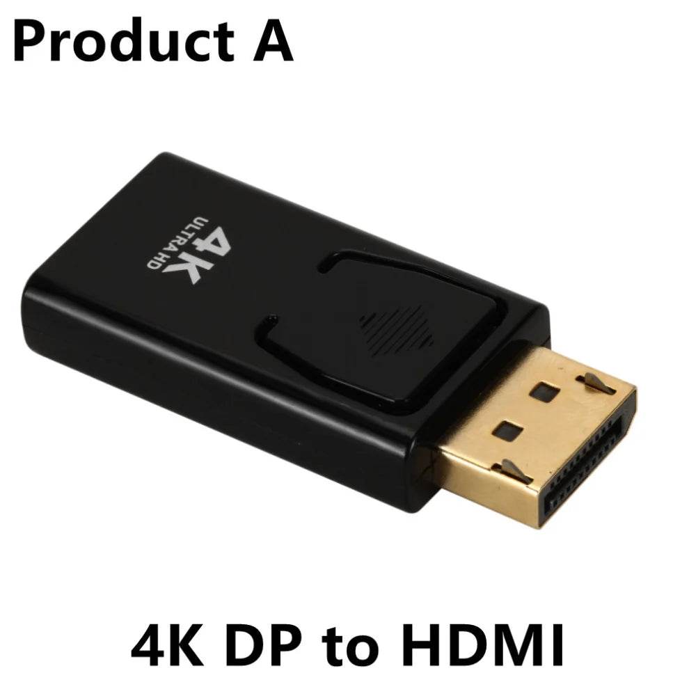 Adaptor DP 4K la HDMI - Converter DisplayPort la HDMI - Venduqo
