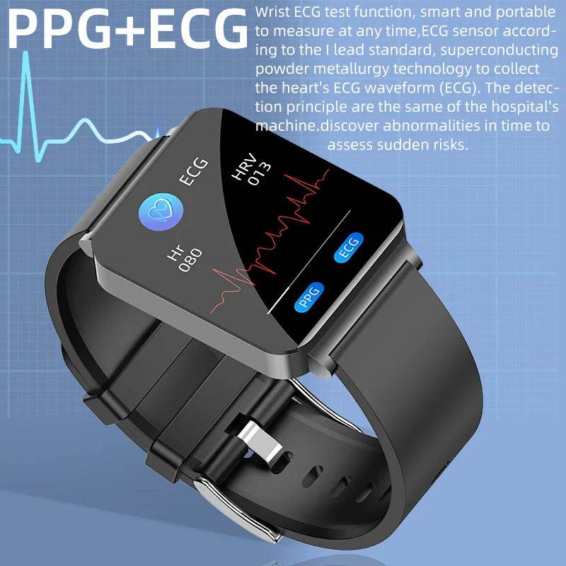 Ceas inteligent 2023 cu monitorizare glicemie, ECG & PPG - Venduqo