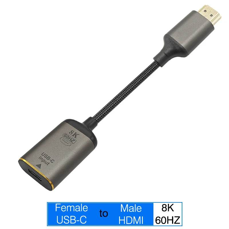 Adaptor USB-C la HDMI 4K 8K 60HZ pentru MacBook - Venduqo
