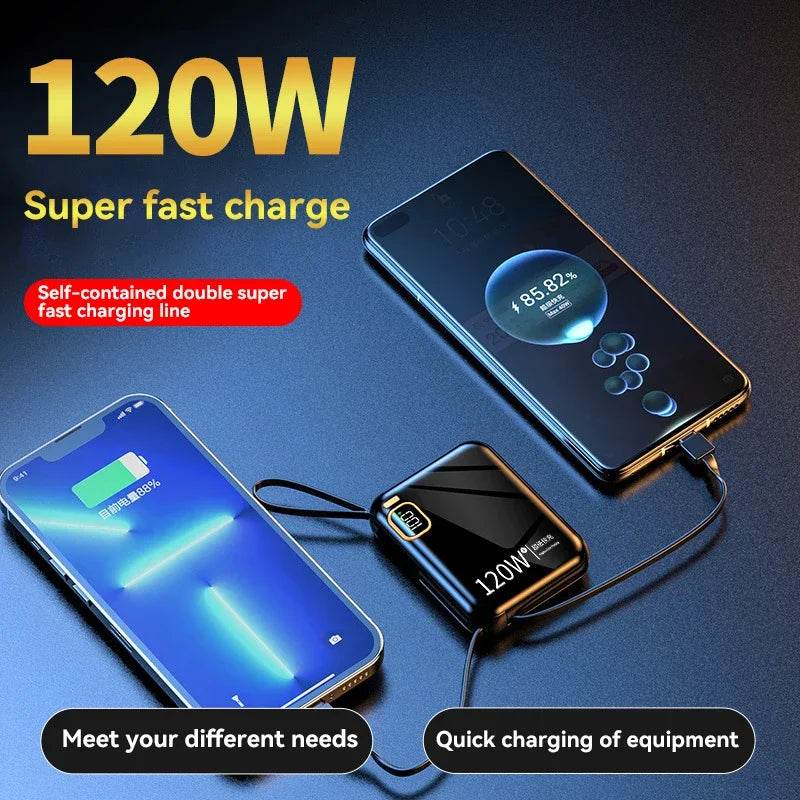 Baterie Externa Xiaomi 120W 50000mAh cu Incarcare Rapida - Venduqo