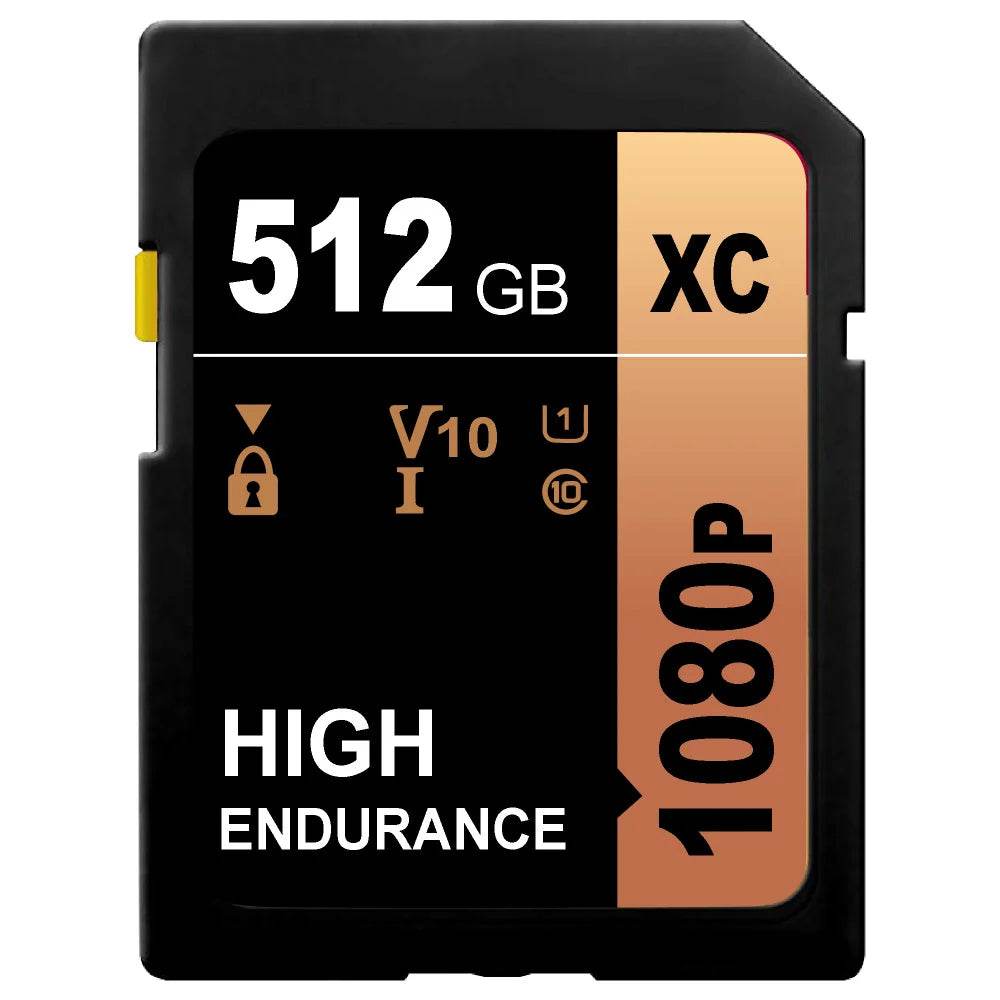 Cardă SD Class 10 de Înaltă Viteză - 8GB, 16GB, 32GB, 64GB, 128GB, 256GB, 512GB - Venduqo