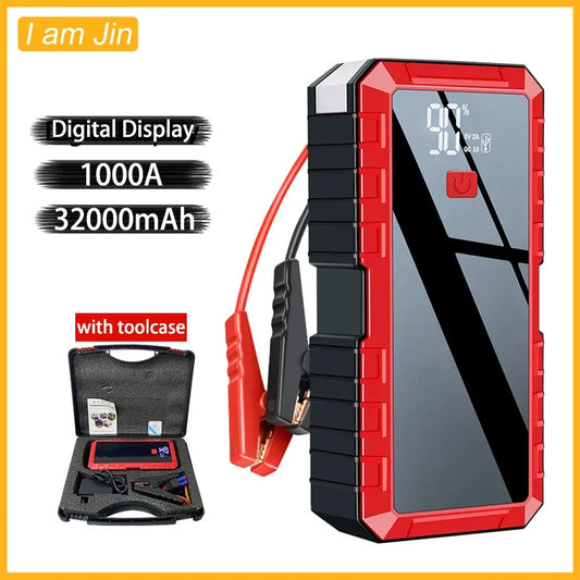 Start-urile auto portabile 12V 32000mAh cu display digital