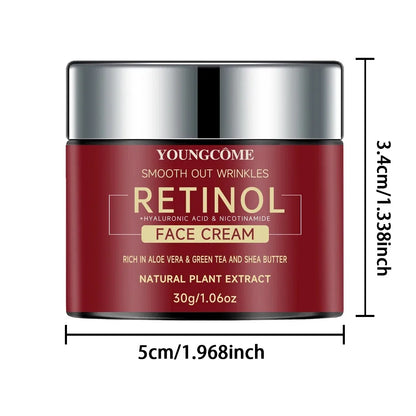 Crema de Față Anti-Aging cu Retinol, Hidratantă și Revitalizantă